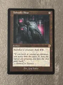 MTG ** Ashnod's Altar ** Retro Frame ** The Brothers' War - Image 1