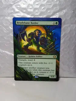 Bristlebane Battler MTG Lorwyn Eclipsed Hand Painted Borderless Full Altered Art - Image 1