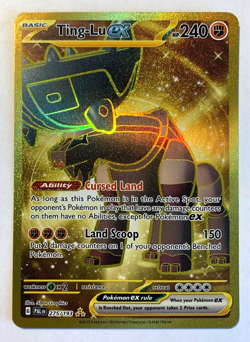 Pokemon Paldea Evolved - TING-LU EX - HYPER RARE - 275/193 - NM/M - Image 1