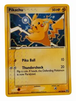 Pikachu - 60/106 Ex Emerald 2005 - Vintage - Pokemon TCG - Image 1