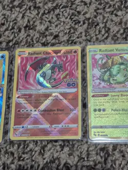 Pokemon TCG: Pokemon Go Radiant Charizard, Blastoise, Venusaur set - Image 3