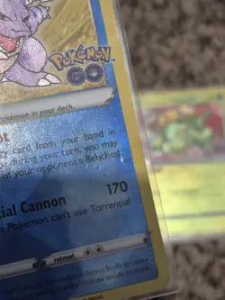 Pokemon TCG: Pokemon Go Radiant Charizard, Blastoise, Venusaur set - Image 5