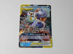 Blastoise & Piplup GX 38/236 SM-Cosmic Eclipse Holo 2019 Pokemon - Image 1
