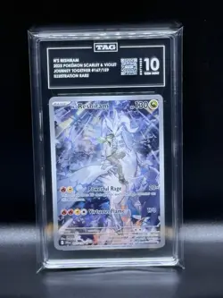 2025 POKEMON JTG EN-JOURNEY TOGETHER #167 N'S RESHIRAM TAG 10 - Image 1