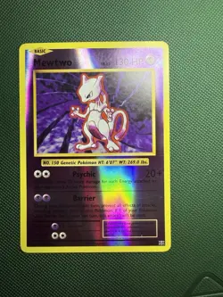 Pokemon TCG Mewtwo 51/108 Reverse Holo Rare Evolutions XY Near Mint NM 2016 TCG - Image 1