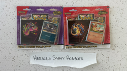 LOT X2 NEW Pokemon Ascended Heroes Tech Sticker Collections - Gastly/Charmander - Image 2