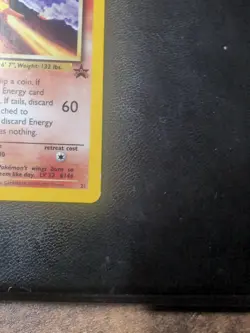 Pokemon Moltres Black Star Promo #21 - 2000 WOTC - LP - Vintage Legendary Bird - Image 3