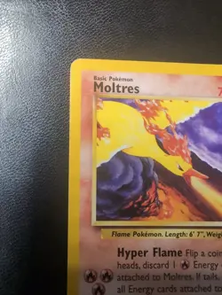 Pokemon Moltres Black Star Promo #21 - 2000 WOTC - LP - Vintage Legendary Bird - Image 5