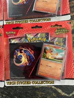 Pokemon TCG Mega Evolution Ascended Heroes / Tech Sticker Collection 36 Packs A - Image 4