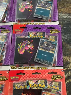Pokemon TCG Mega Evolution Ascended Heroes / Tech Sticker Collection 36 Packs A - Image 5