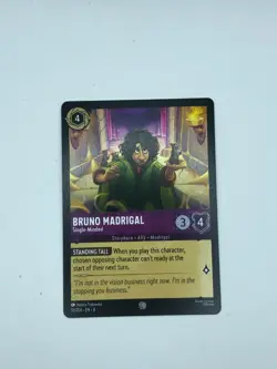 Disney Lorcana TCG Reign of Jafar Bruno Madrigal - Single-Minded 51/204 Non-foil - Image 1
