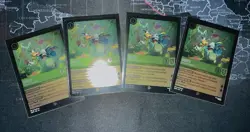 4 X Disney Lorcana Goofy Emerald Champion 25/P3 Gen Con Promo 2025 - Image 1