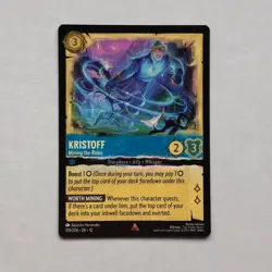 Kristoff 159/204 Disney Lorcana Whispers in the Well Regular Rare Card NM - Image 1