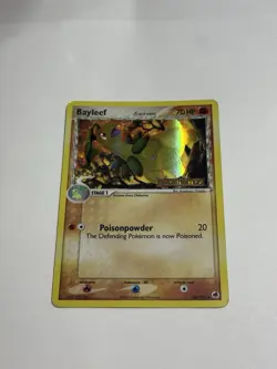 Pokemon Card - Bayleef Dragon Frontiers Stamped 26/101 Uncommon Reverse Holo - Image 1
