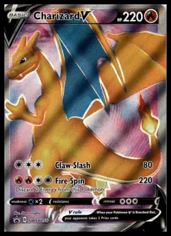 Charizard V SWSH050 SWSH: Sword & Shield Promo Cards Pokemon Card | NM - Image 1