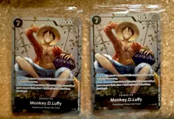 One Piece TCG Card Game - Mini Tin Vol.2 English Of OP 13 Promo Cards Lot Of 2 - Image 1