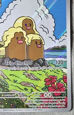 Alolan Dugtrio 208/191 Holo Illustration Rare Surging Sparks Pokemon Card Nmint! - Image 5