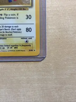 Pokemon TCG Magneton Base Set Holo Rare Card 9/102 LP Condition - Image 2
