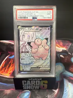Lillie's Clefairy ex 195 Sv: Scarlet & Violet Promo Cards Holo - Image 1