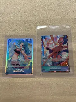 One Piece EB04-025 SR & Alt Full Art SR Nefertiti Vivi 2 Card Lot ENGLISH 🔥 - Image 1