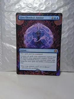 Glen Elendra's Answer MTG Lorwyn Eclipsed Hand Painted Extended Full Altered Art - Image 1