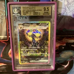 Pokemon Umbreon ex 217 Scarlet & Violet Terastal Festival EX SAR Holo BGS 9.5 - Image 1