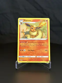 Pokemon TCG Flareon Vivid Voltage 026/185 Rare Non-Holo - Image 1
