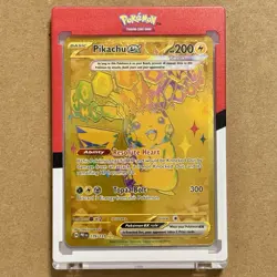 Pokemon TCG | Pikachu Ex | SV: Prismatic Evolutions Holo Hyper Rare 179/131 - Image 1