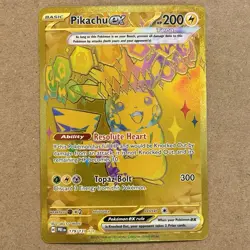 Pokemon TCG | Pikachu Ex | SV: Prismatic Evolutions Holo Hyper Rare 179/131 - Image 2