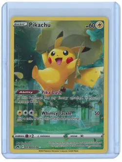 Pokemon TCG Pikachu GG30/GG70 Crown Zenith Gallery Ultra Rare Full Art Holo - Image 1