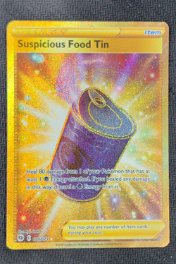 Pokemon Champions Path Suspicious Food Tin Rare Holo 080/073 English - Image 1