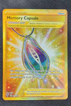 Memory Capsule (Secret) 202/185 Swsh04: Vivid Voltage Holo Pokemon TCG English - Image 1
