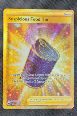 Pokemon Champions Path Suspicious Food Tin Rare Holo 080/073 English - Image 1