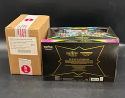 Pokemon Shining Fates Mini Tin Display Case w/ 6x Shining Fates Premium Boxes - Image 2