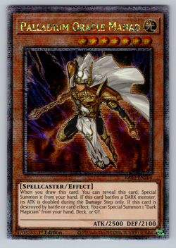 Palladium Oracle Mahad Yugioh RA03-EN266 Quarter Century Secret Rare QCR NM - Image 1