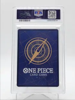 HONESTY IMPACT 2025 ONE PIECE OP11 EN ALTERNATE ART #018 PSA 10 Q5966 - Image 2