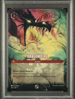 Lorcana Challenge Dragon Fire Promo 25/P1 Enchanted Disney - Image 1