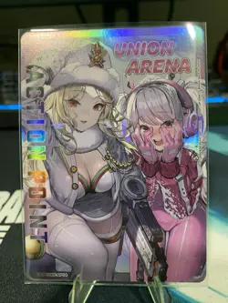 Union Arena Nikke Goddess Of Victory Rare Battle Action Point Promo English - Image 1