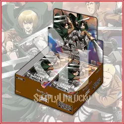 UNION ARENA TCG: ATTACK ON TITAN Booster Box English *IN STOCK - Image 1