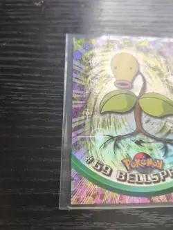 Pokemon HOLO 1999 Topps Card : Bellsprout - TV Animation - Image 3