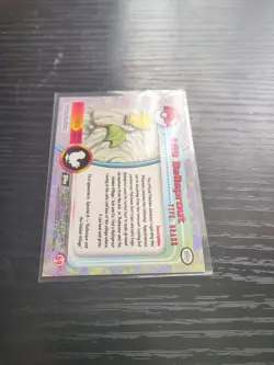 Pokemon HOLO 1999 Topps Card : Bellsprout - TV Animation - Image 4