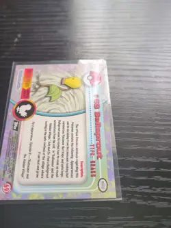 Pokemon HOLO 1999 Topps Card : Bellsprout - TV Animation - Image 5