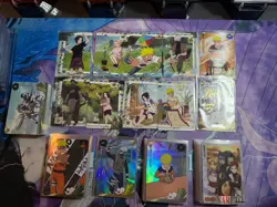 Naruto Kayou Card English Heaven Scroll Card Lot PSA Promo, All PU, All UR - Image 1