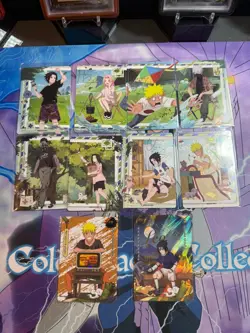 Naruto Kayou Card English Heaven Scroll Card Lot PSA Promo, All PU, All UR - Image 2