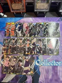 Naruto Kayou Card English Heaven Scroll Card Lot PSA Promo, All PU, All UR - Image 3