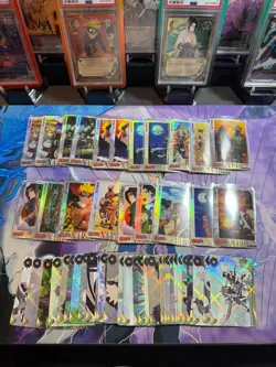 Naruto Kayou Card English Heaven Scroll Card Lot PSA Promo, All PU, All UR - Image 5
