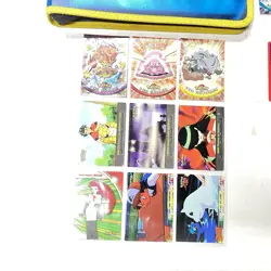 1999 Pokemon TCG Vintage Blue Ring Binder Gotta Catch Em All W/ CARDS READ - Image 2