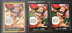 DON!! Card (Gol.D.Roger) (Gold) Carrying On His Will Foil - Image 3