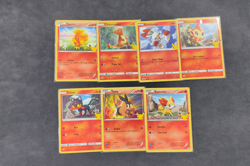 Pokemon TCG Chimchar McDonald's Promos Card 12/25 McDonald's Promos English LOT7 - Image 1