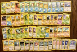 WoTC Pokemon Lot Base Set 2 60 + Cards LP + Overall - Image 1